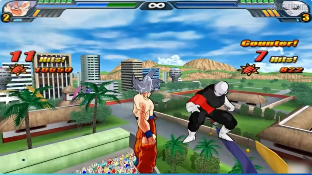Smooth fighting game performance on AetherSX2 PC emulator with high frame rates.