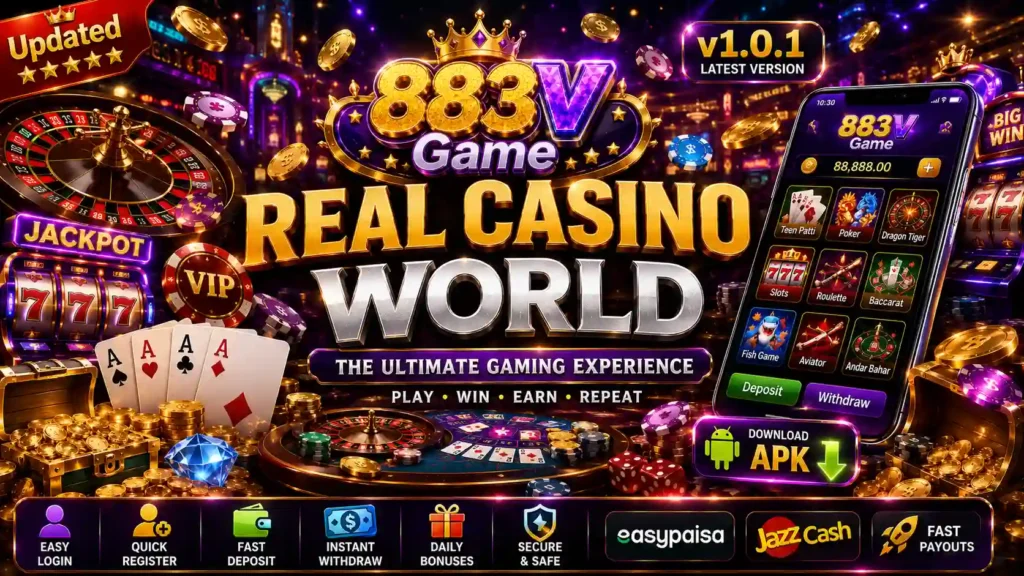 883V GAME CASINO WORLD