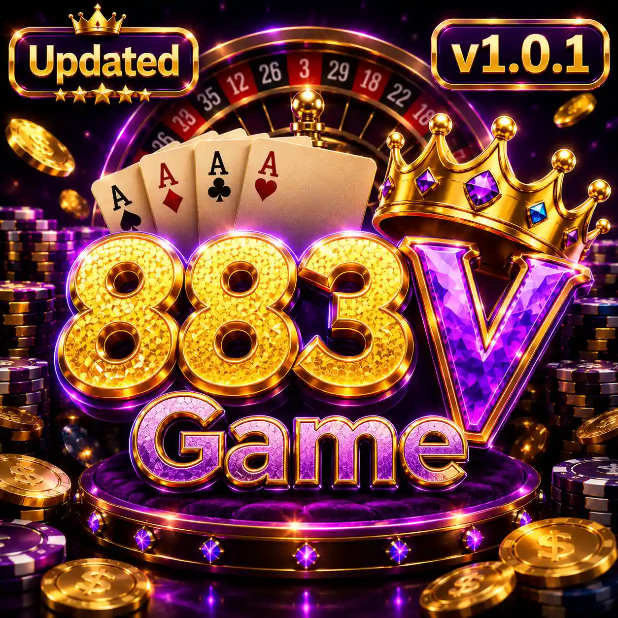 883v game official logo