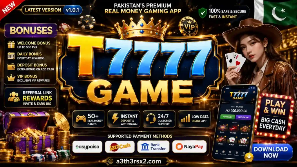T7777 GAME OFFICIAL BANNER
