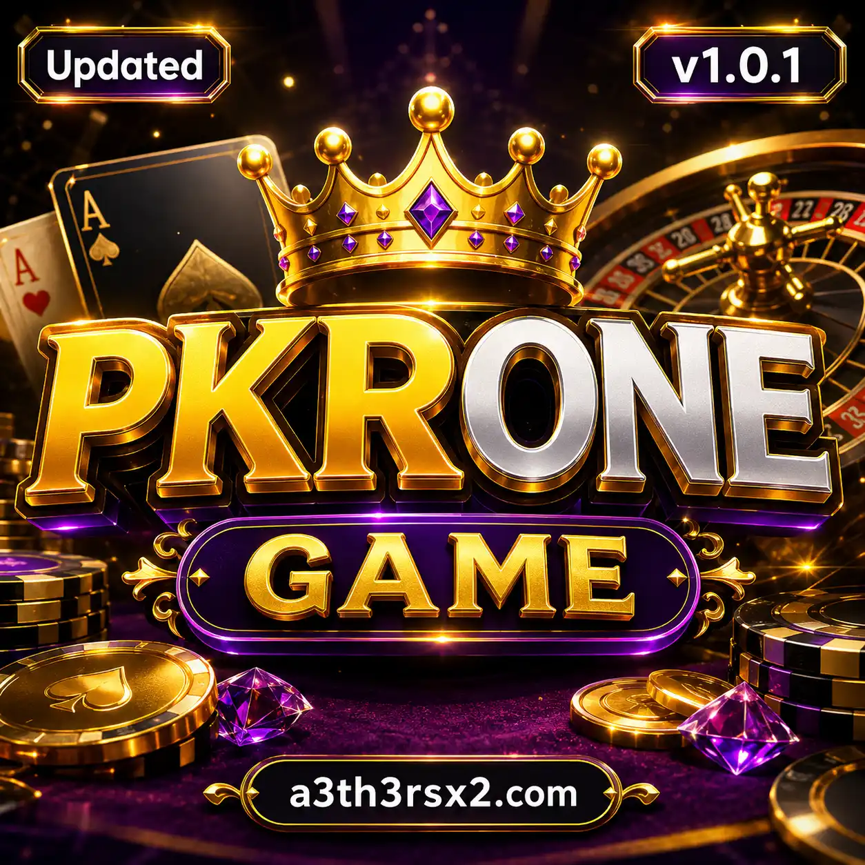 pkrone game official logo