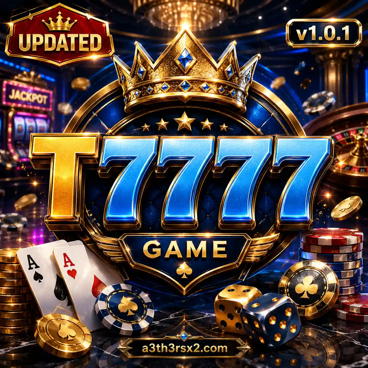t7777 game official logo
