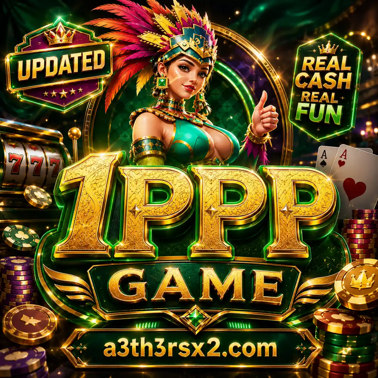 1ppp game official logo icon