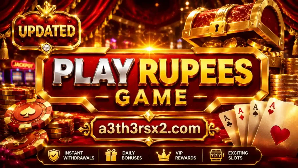 PLAYRUPEES GAME OFFICIAL BANNER PROMOTIONAL