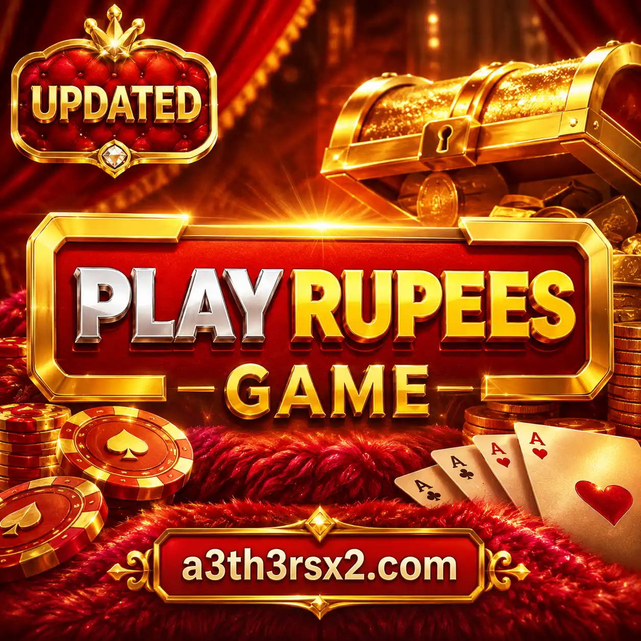 playrupees game official logo